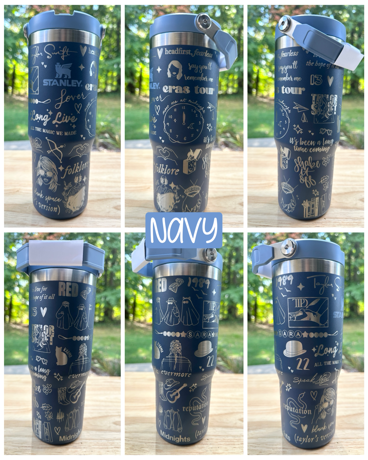 Taylor Swift Eras - Stanley 30oz Flip Straw Tumbler