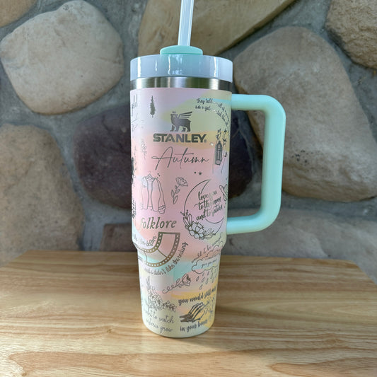 Taylor Swift Folklore - Stanley 40oz Tumbler